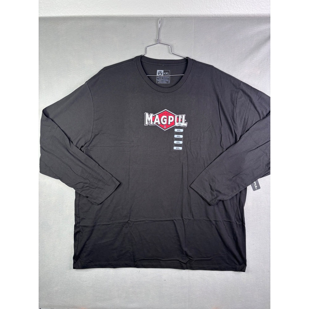 Magpul Mens Long Sleeve Graphic T-Shirt Black Logo Cotton Blend 4XL NEW